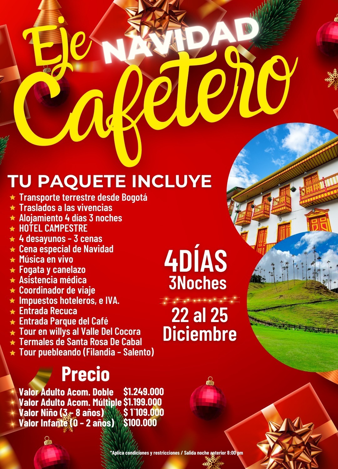 EJE CAFETERO NAVIDAD 2024