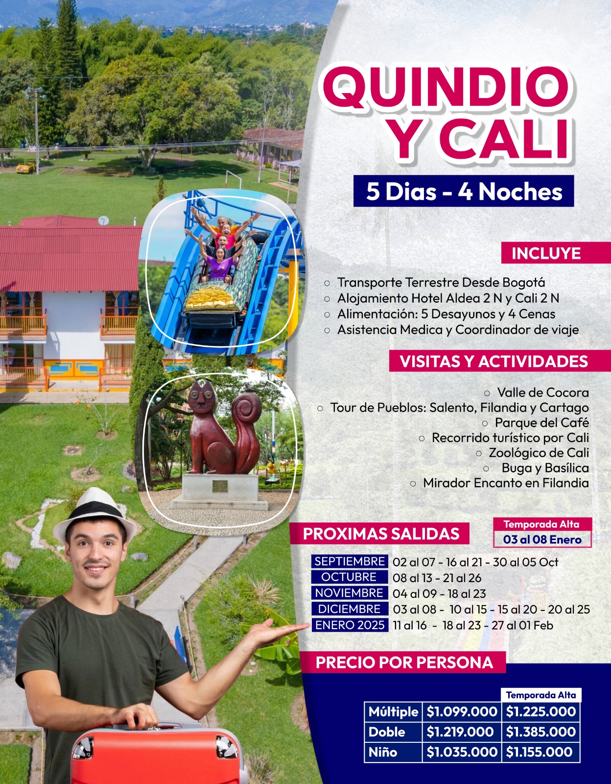 QUINDIO Y CALI