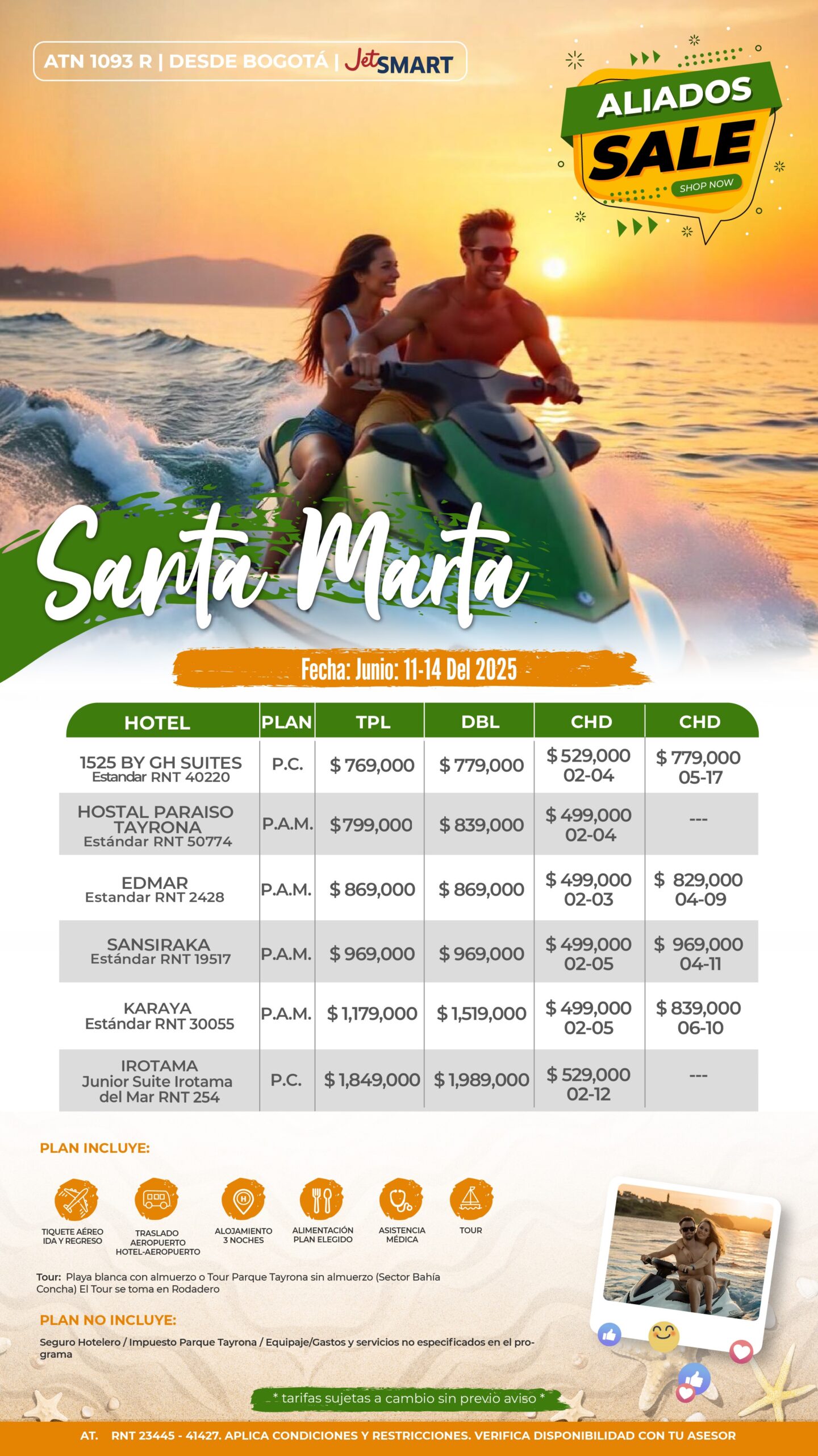ATN 1093 R SANTA MARTA CON JA