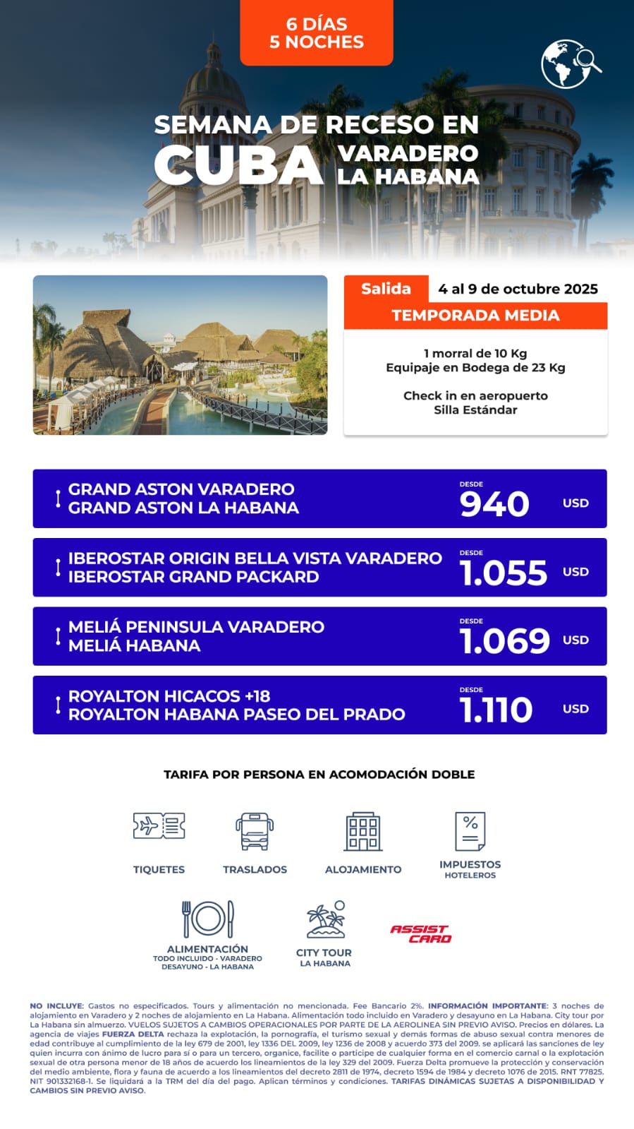 CUBA SEMANA DE RECESO