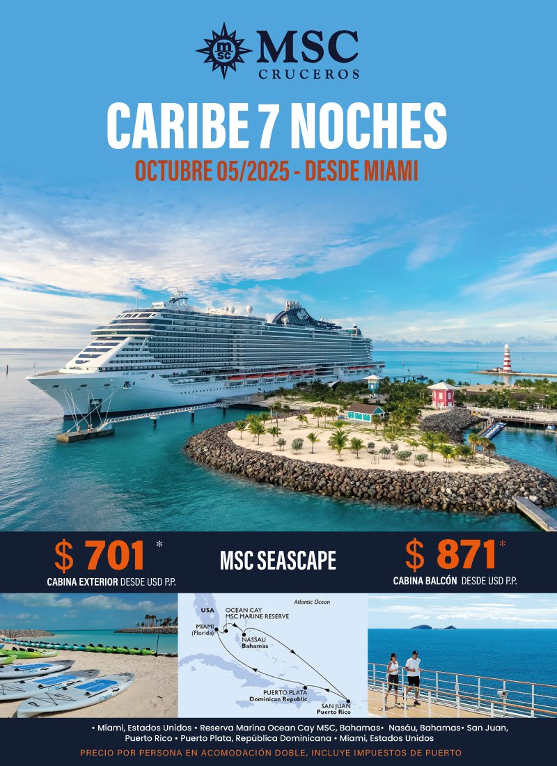 CRUCERO CARIBE DESDE MIAMI