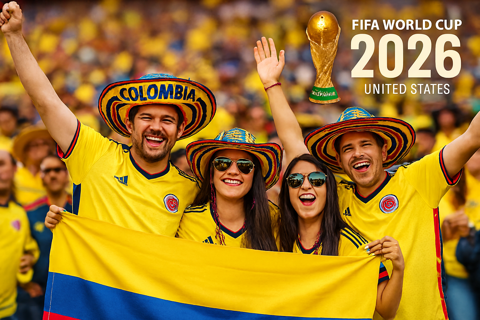 ACOMPAÑA A COLOMBIA EN EL MUNDIAL FIFA 2026