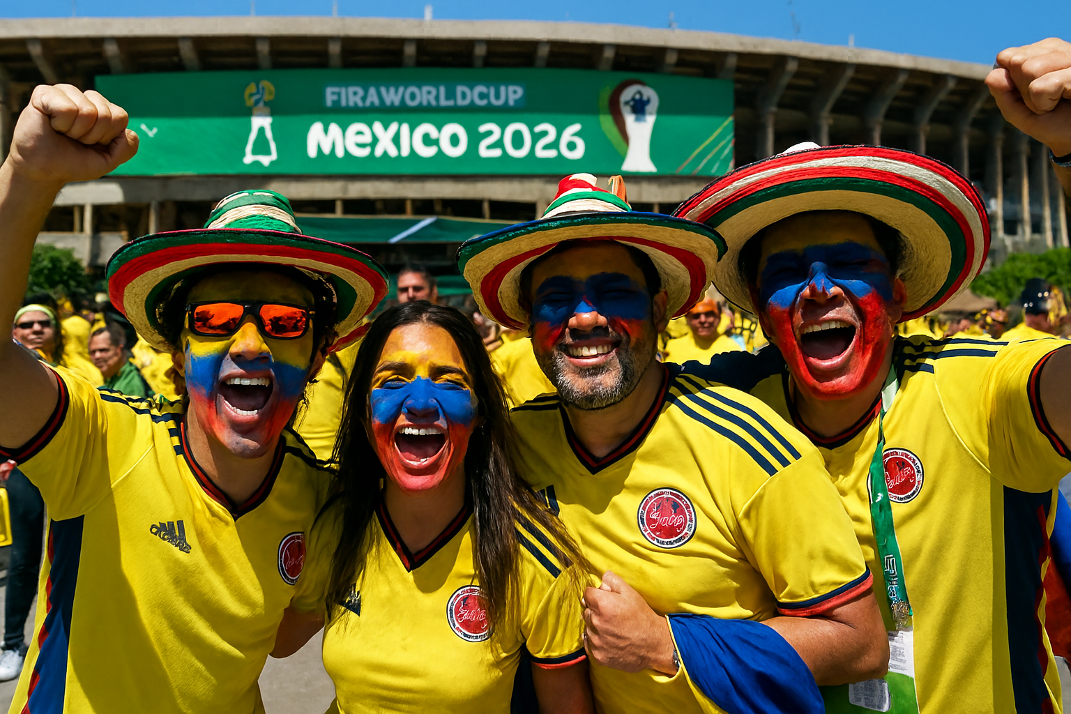 HINCHAS EN MUNDIAL MEXICO 2026