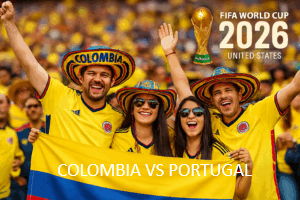 COLOMBIA VS PORTUGAL