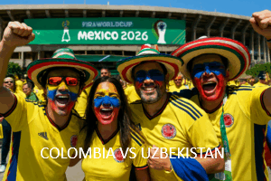 COLOMBIA VS UZBEKISTAN