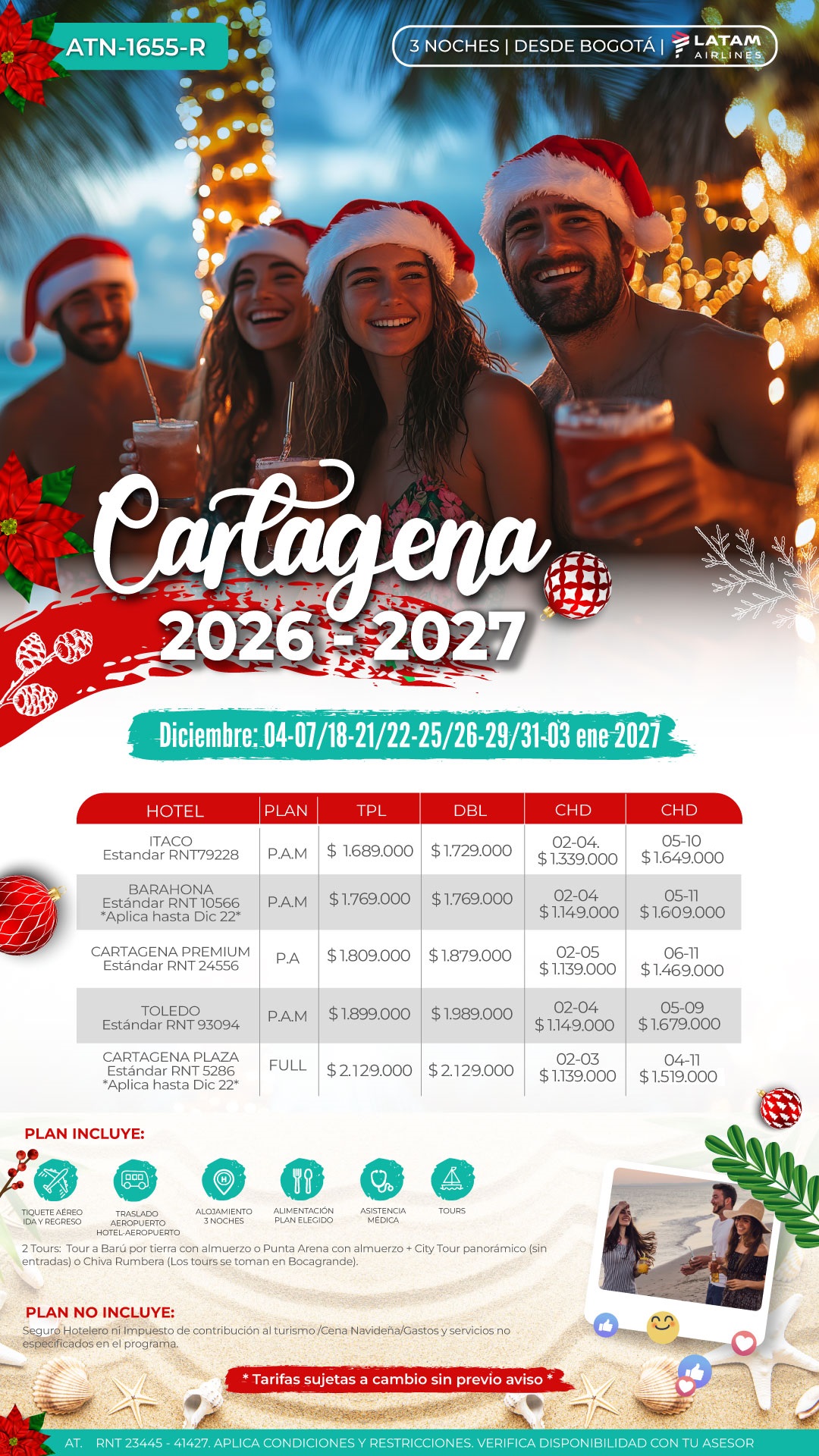 CARTAGENA DICIEMBRE