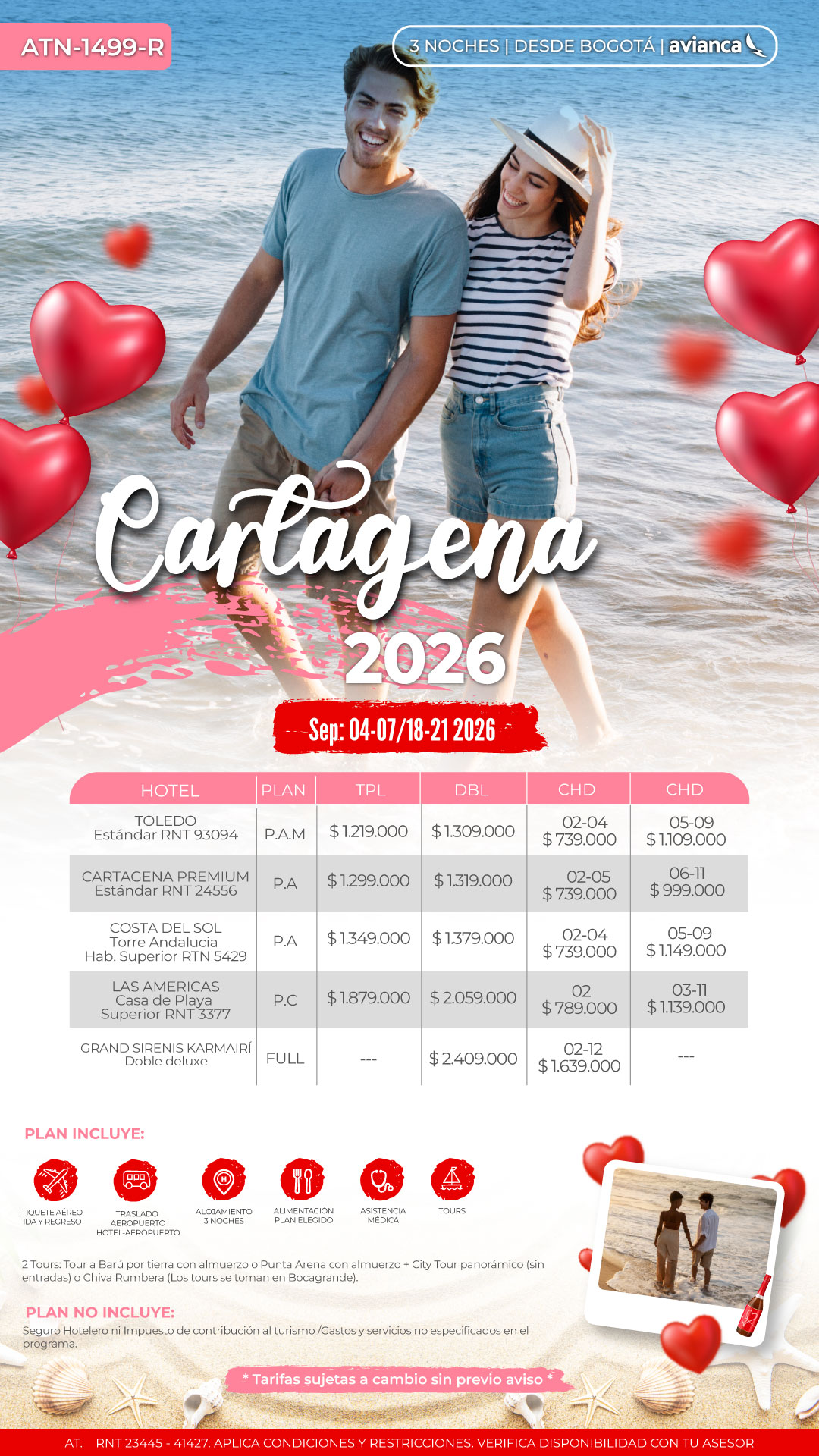 CARTAGENA SEPTIEMBRE