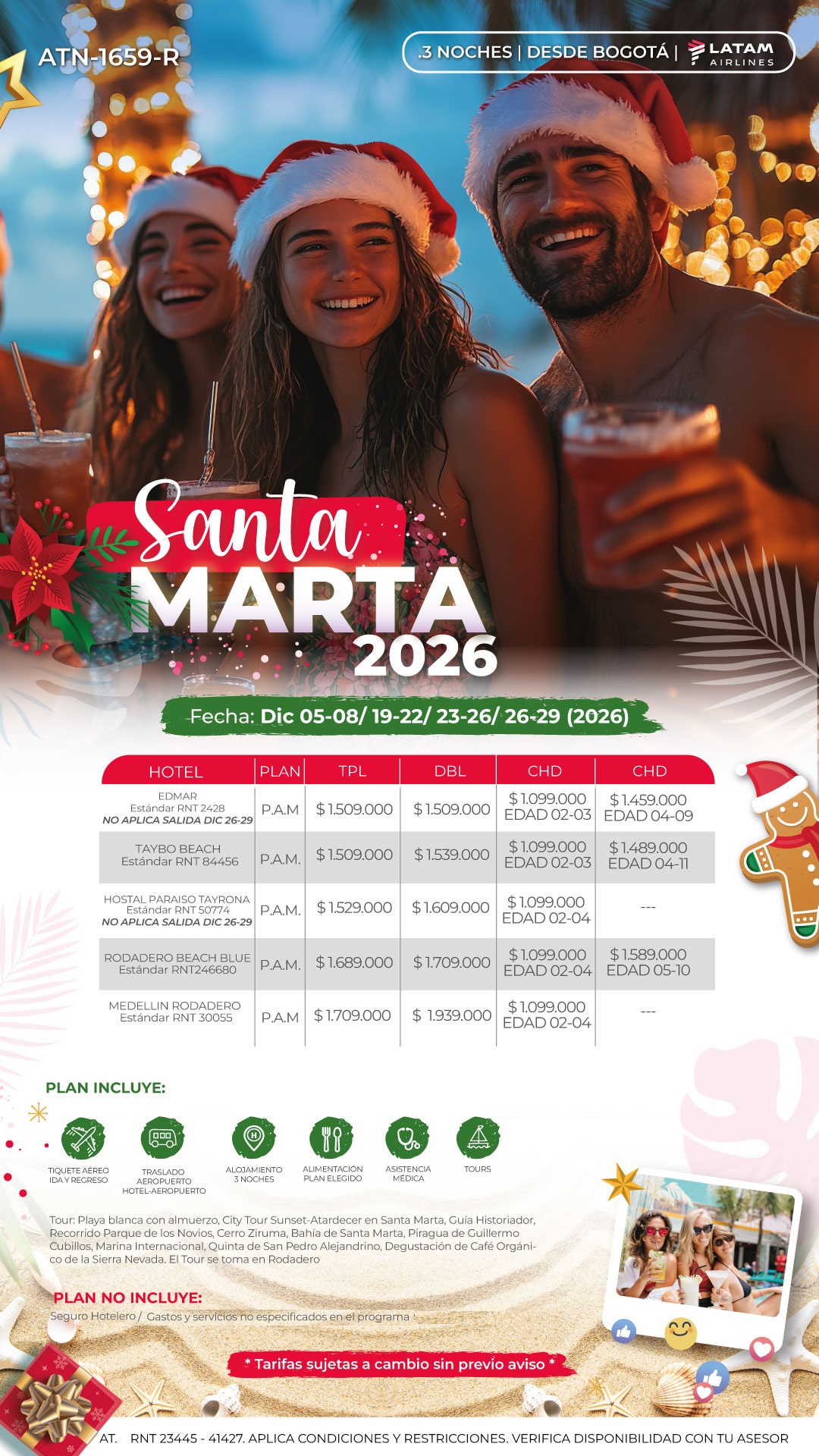 SANTA MARTA DICIEMBRE