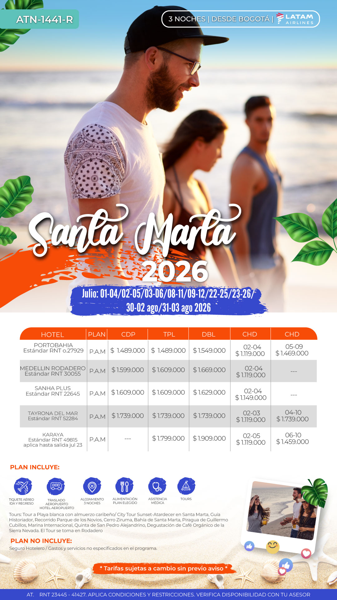 SANTA MARTA JULIO