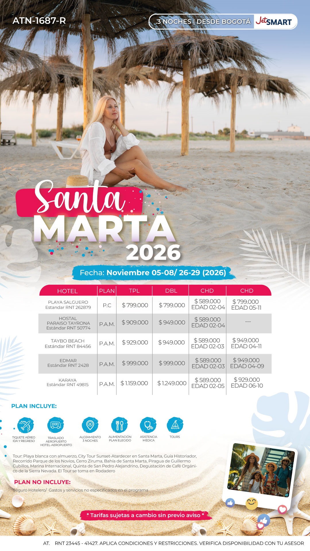 SANTA MARTA NOVIEMBRE