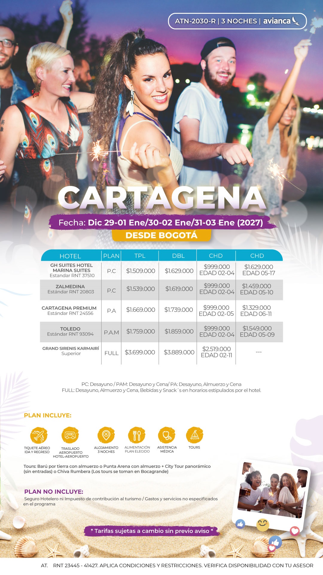 FIN DE AÑO CARTAGENA