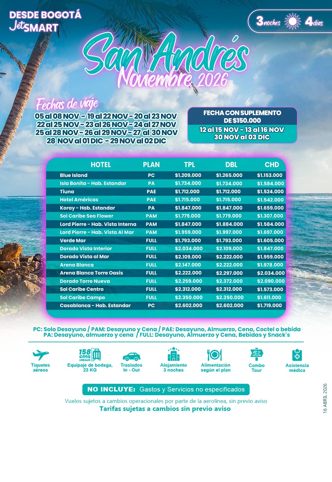 san andres noviembre 1