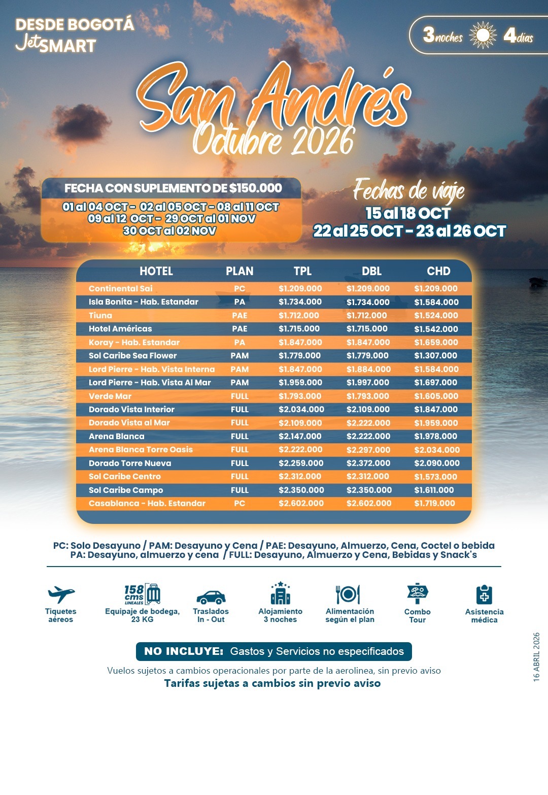 san andres octubre 1