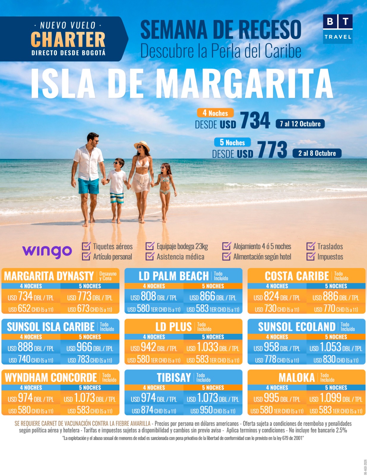 semana de receso isla margarita 2
