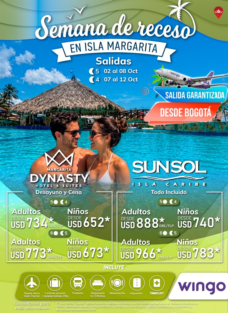 semana de receso isla margarita