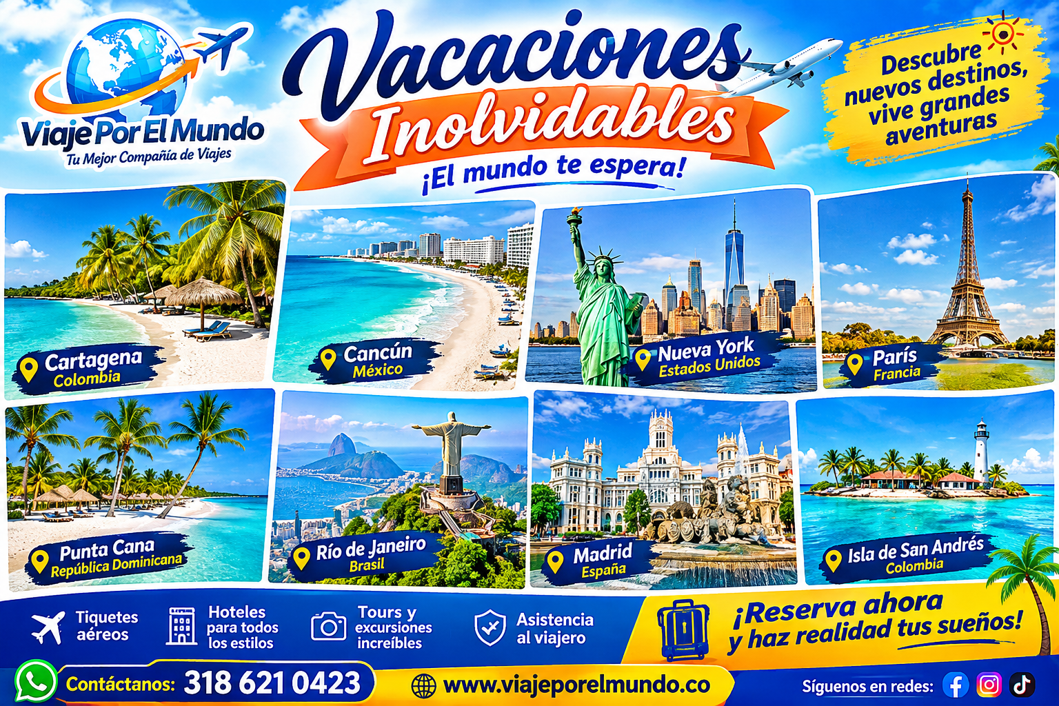 vacaciones de semana de receso