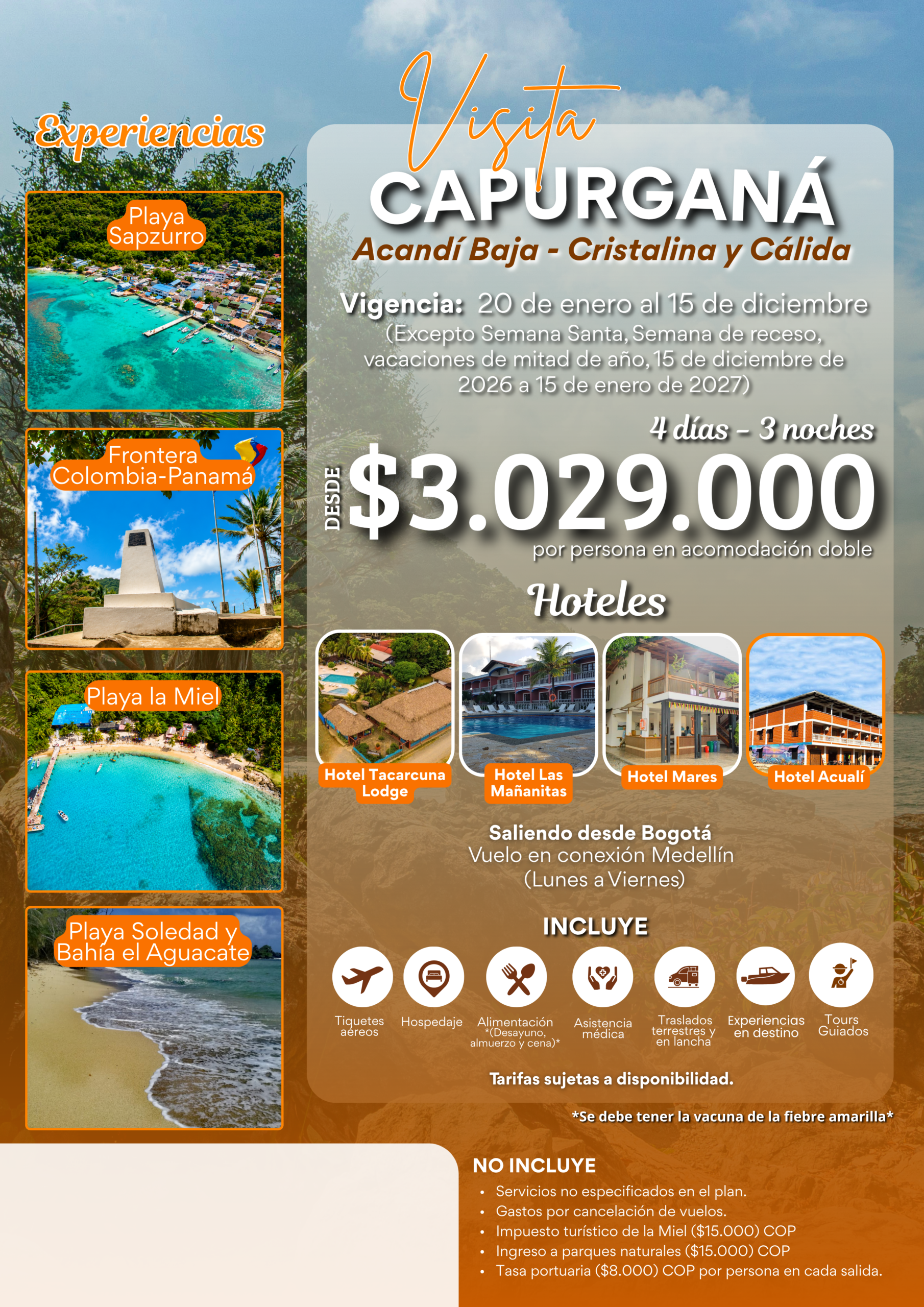 Capurganá Acandí Baja