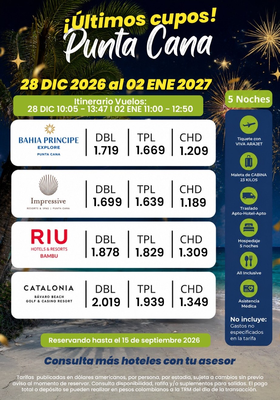 PUNT ACANA DICIEMBRE