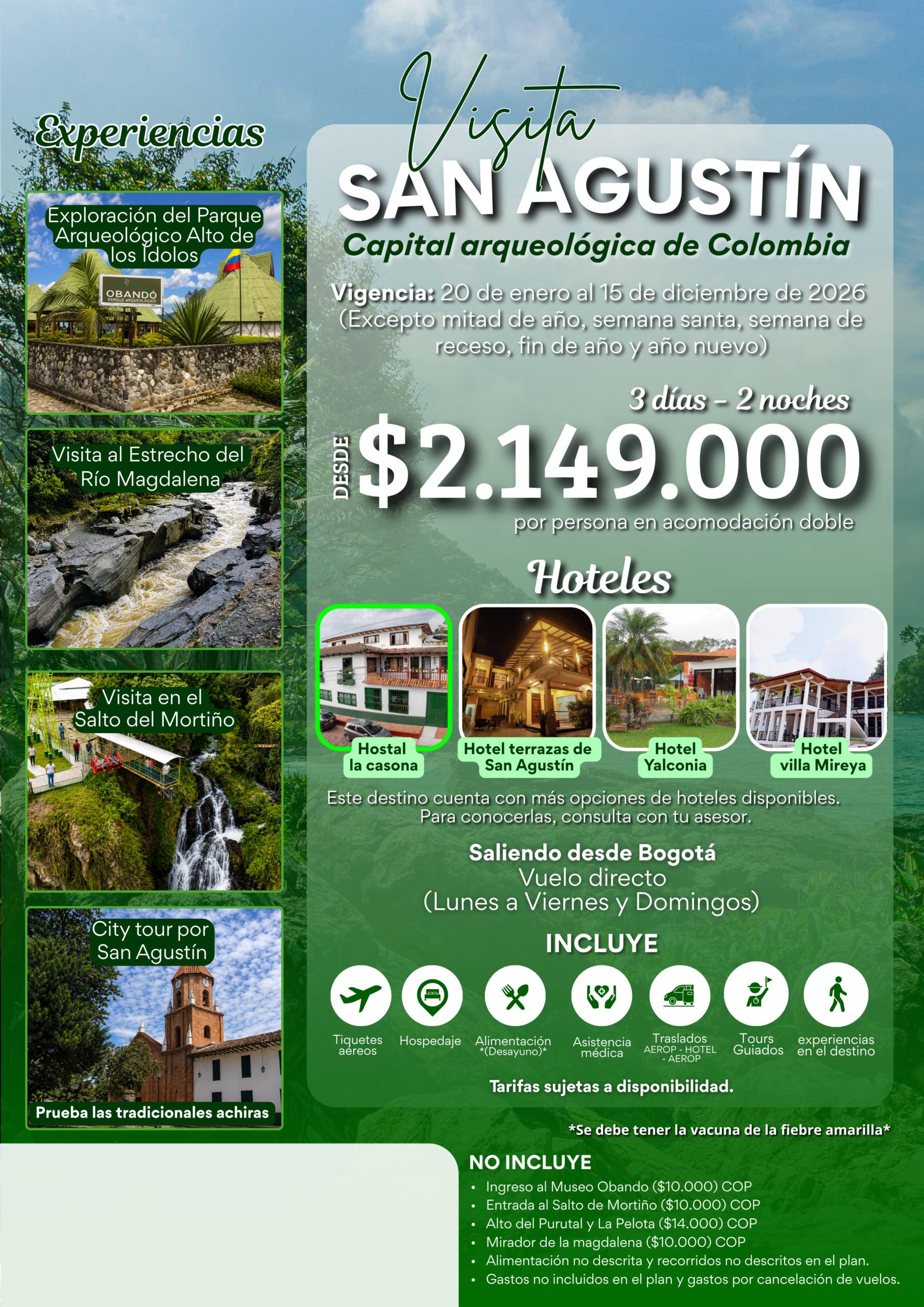 San Agustín Capital arqueológica de Colombia