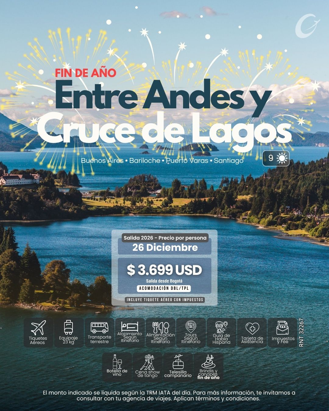 entre andes y cruce de lagos